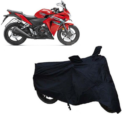 

KAAZ Two Wheeler Cover for Universal For Bike(Black)