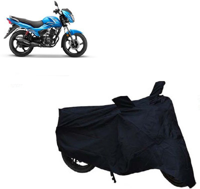 

AUTO AGE Two Wheeler Cover for TVS(Victor New, Black)
