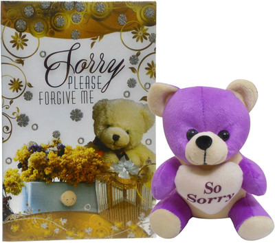 

Saugat Traders Greeting Card, Soft Toy Gift Set