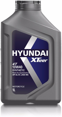 

HYUNDAI XTEER 10W40 4T Synthetic Motor Oil(1 L)