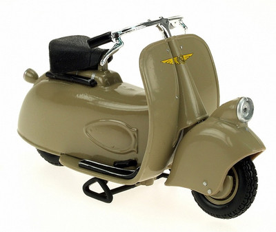 

Maisto Vespa MP5 Paperino (1945), Diecast Scooter, Scale 1:18, Color - Brown(Brown)