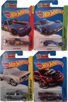 

kidoz kingdom HOT WHEELS BASIC CARS SET 4 PCS(Multicolor)