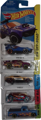 

kidoz kingdom HOT WHEELS BASIC CARS SET 5 PCS(Multicolor)