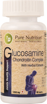 

Pure Nutrition Glucosamine Chondroitin Complex with Herbal Extracts(60 No)