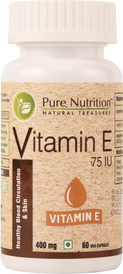 

Pure Nutrition Vitamin E(60 No)