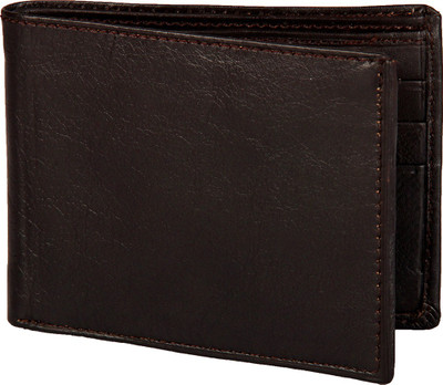

Aghora Valise Men Brown Genuine Leather Wallet(6 Card Slots), Chocolate brown