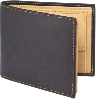 

Jaxer Men Black Genuine Leather Wallet(9 Card Slots), Jmw708