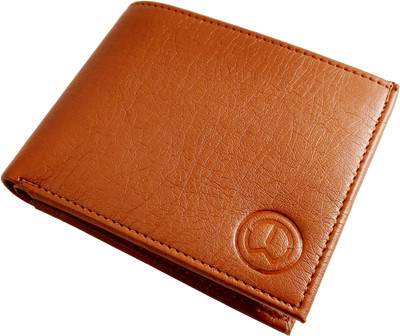 

InW Men Tan Artificial Leather Wallet(8 Card Slots)