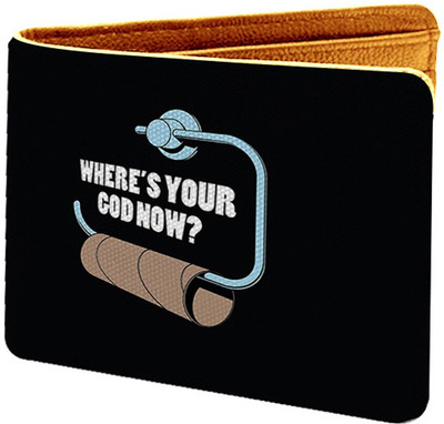 

WFCR Men Multicolor Canvas Wallet(4 Card Slots), Brown-3446