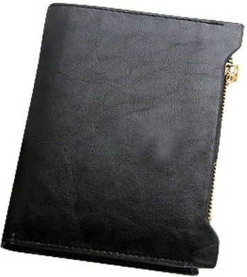 

Evana Men Black Artificial Leather Wallet(8 Card Slots)