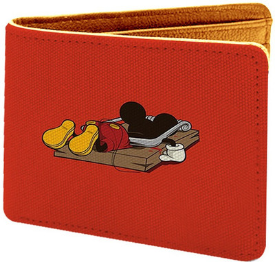 

Azaadcollection Men Multicolor Canvas Wallet(4 Card Slots), Brown-3440