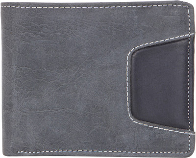 

Tony Brown Men Grey Genuine Leather Wallet(6 Card Slots)