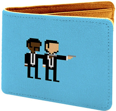 

Azaadcollection Men Multicolor Canvas Wallet(4 Card Slots), Brown-3418