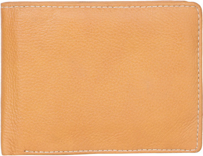 

Tony Brown Men Tan Genuine Leather Wallet(7 Card Slots)