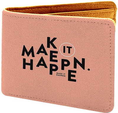 

WFCR Men Multicolor Canvas Wallet(4 Card Slots), Brown-3473