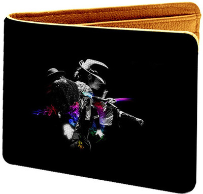

Azaadcollection Men Multicolor Canvas Wallet(4 Card Slots), Brown-3456