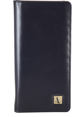 

ADAMIS Women Black Genuine Leather Wallet(7 Card Slots)