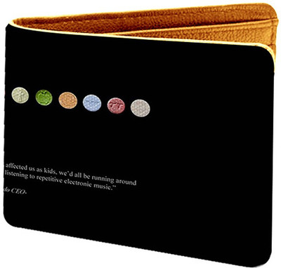 

WFCR Men Multicolor Canvas Wallet(4 Card Slots), Brown-3434