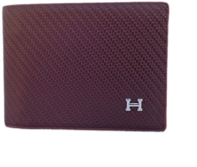 

HERMES Men Brown Genuine Leather Wallet(10 Card Slots)