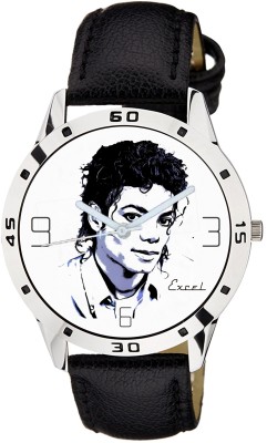 EXCEL MJ White Graphic Watch  - For Boys   Watches  (Excel)