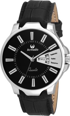 Armado AR-041-BLK Day N Date Series Watch  - For Men   Watches  (Armado)