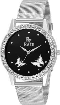 Raze RZ102 Classy Black Watch  - For Girls   Watches  (RAZE)