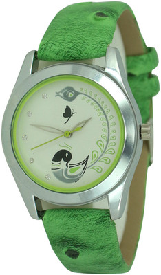 View Fashionnow Green Water Resistant Women Fashion Watch For Gift and Occassion Watch  - For Women Wrist Watches Price Online(Fashionnow)