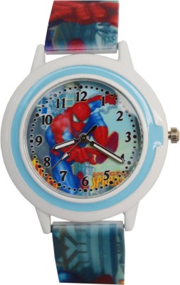 CREATOR ™Spiderman New Round Dial BirthdayGifts (sent as per available colour ) New Watch  - For Boys & Girls   Watches  (Creator)