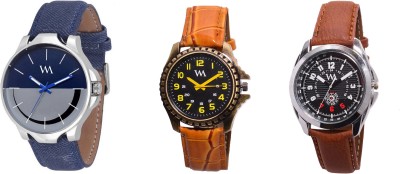 WM AWCx-006-AWCx-012-AWCx-014 Premium Combo Watch  - For Men   Watches  (WM)