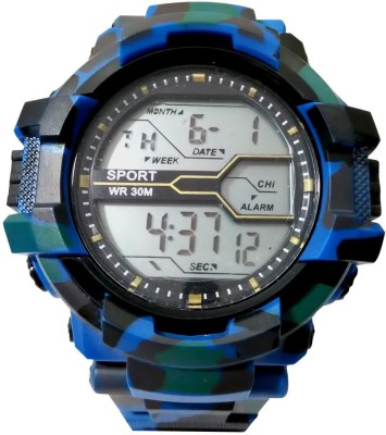 aviser Army Dark Blue Sports Digital WR 30M Watch  - For Men   Watches  (Aviser)