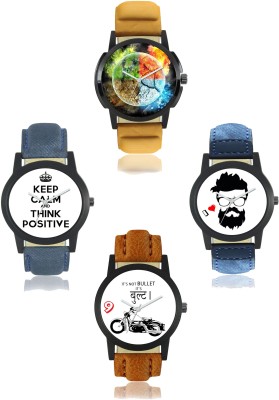 AR Sales Youngsters Choice Combo (Pack of 4) Watch  - For Men   Watches  (AR Sales)