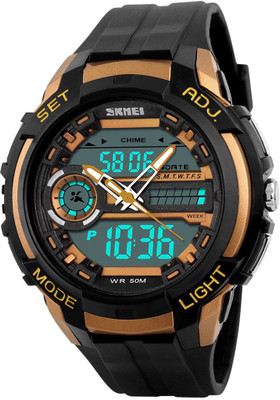 

Addic S-Shock Multifunctional Dual Time Sports Watch - For Men