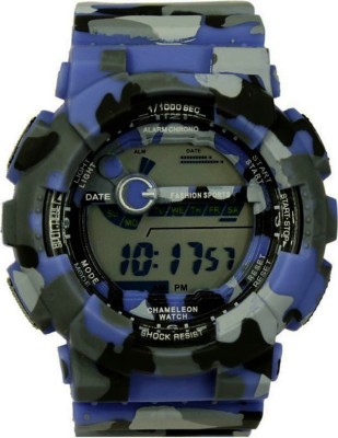 Addic Multicolor Dial Army Strap Digital sports Watch  - For Men   Watches  (Addic)