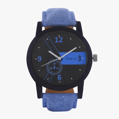 adine AD_7001Blue_Black Fashion Hybrid Watch  - For Men   Watches  (Adine)