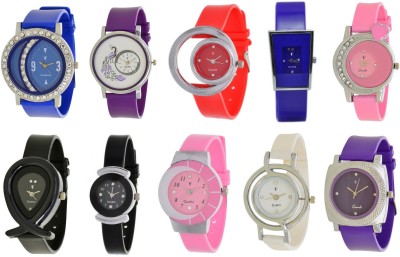 Maxi Retail Branded Combo AJS036 Watch  - For Women   Watches  (Maxi Retail)