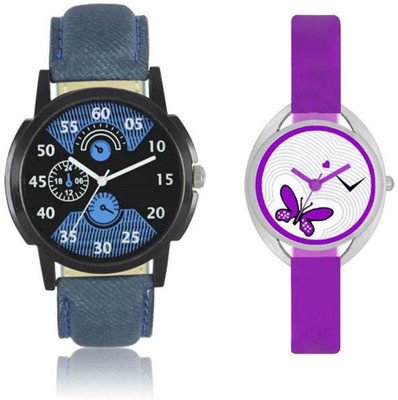View FASHION POOL LOREM & VALENTIME MOST STUNNING COUPLE COMBO OF FULL BLUE ROUND DIAL & BLACK COLOR GRAPHICS WATCH WITH FULL PURPLE OVAL DIAL GRAPHICS WATCH PROFESSIONAL & CASUAL WEAR MOST STUNNING FESTIVAL SPECIAL Watch  - For Boys & Girls Wrist Watches Price Online(FASHION POOL)