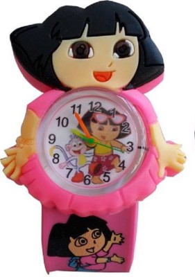 EuroCraft Dora pink watch Watch  - For Girls   Watches  (EuroCraft)