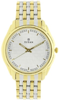 Titan Stainless Steel Strap Analog Watch  - For Men   Watches  (Titan)