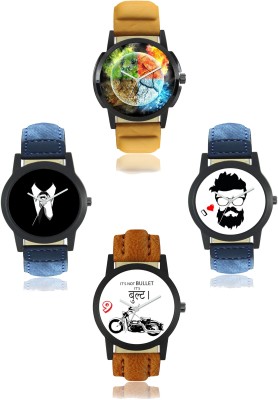 Maxi Retail Profetional Style Combo (Pack of 4) Watch  - For Men   Watches  (Maxi Retail)