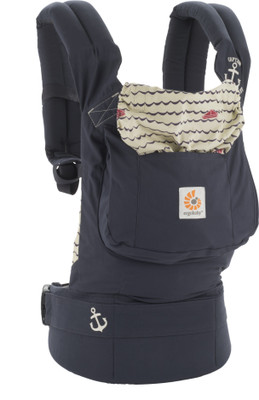 

Ergobaby 3 Position Original Baby Carrier - Sailor (Multi Position) Baby Carrier(Multicolor, Front Carry facing in)