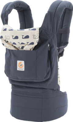 

Ergobaby 3 Position Original Baby Carrier- Marine (Multi Position) Baby Carrier(Multicolor, Front Carry facing in)