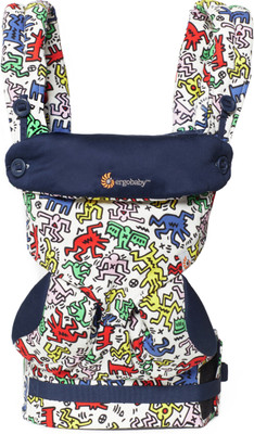 

Ergobaby 360 All Carry Positions Award Winning Ergonomic Baby Carrier Limited Keith Haring - Pop (All Position) Baby Carrier(Multicolor, Front carry facing out)