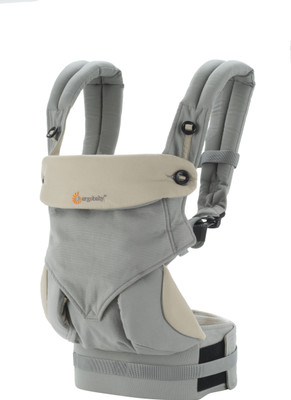 

Ergobaby Four Position 360 Baby Carrier - Grey (All Position) Baby Carrier(Grey, Front carry facing out)