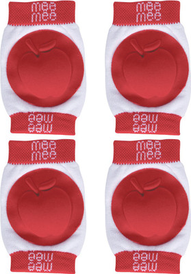 

MeeMee Soft Baby Knee/Elbow Pads - (Pack of 2,Red) Red Baby Knee Pads(Apple)