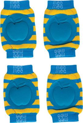 

MeeMee Soft Baby Knee/Elbow Pads - (Pack of 2,Blue) Blue Baby Knee Pads(Apple)