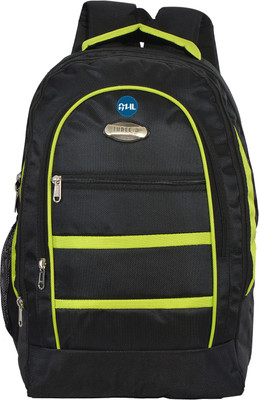 

Azil Three-D AZ228 Backpack for 15.6-inch Laptops (Black & P Green) 25 L Laptop Backpack(Black)