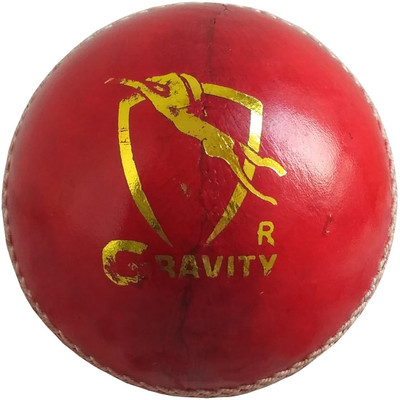 

Gravity Test Truf Cricket Leather Ball(Pack of 1, Red)
