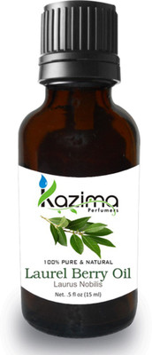 

KAZIMA Laurel Berry Essential Oil (15ML) Pure Natural For Skin Care & Hair Treatment(15 ml)