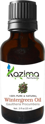 

KAZIMA Wintergreen Essential Oil (15ML) Pure Natural For Skin Care & Hair Treatment(15 ml)