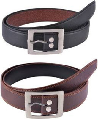 

Besto Men Black, Brown Synthetic Belt